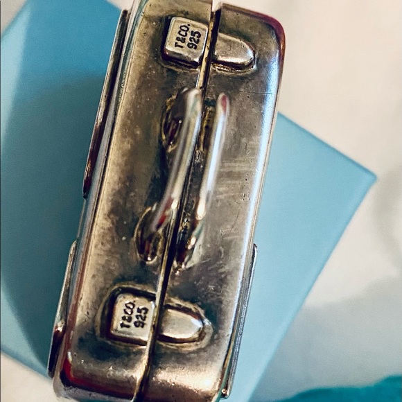 Tiffany & Co Suitcase Pillbox *Retired and Rare* - Picture 5 of 10